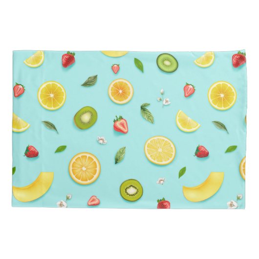 Gemengd fruit kussensloop (Achterkant-Links)