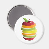 Gemengd fruit magneet (Voorkant / Achterkant)