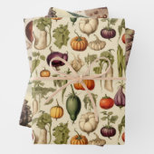 Gemengd Groenten Verpakpapier Inpakpapier Vel (In situ)