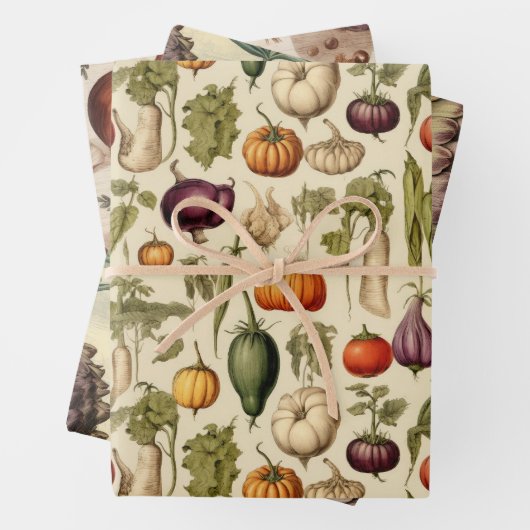 Gemengd Groenten Verpakpapier Inpakpapier Vel (In situ)