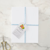 gemengd Label met citrusvruchten Cadeaulabel (Met Touw)