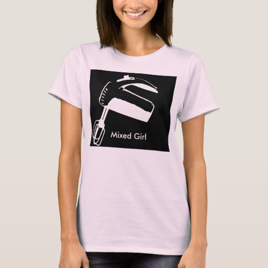 gemengd meisje t-shirt (Voorkant)