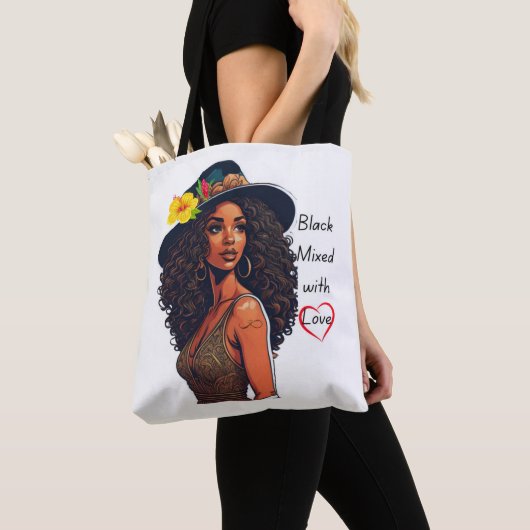 gemengd met liefde tas (Dichtbij)