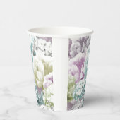 Gemengd Pastel Bloemboeket Papieren Bekers (Rechts)