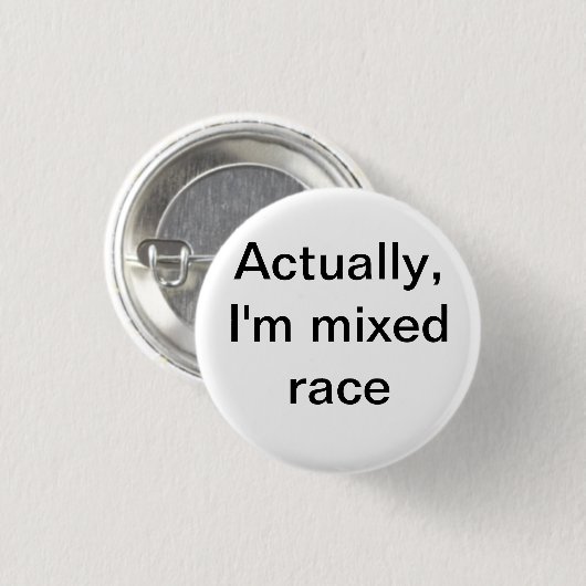 gemengd ras ronde button 3,2 cm (Voorkant /achterkant)