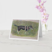 Gemengd ras Sandi Wenskaart Folie Wenskaart (Orchidee)