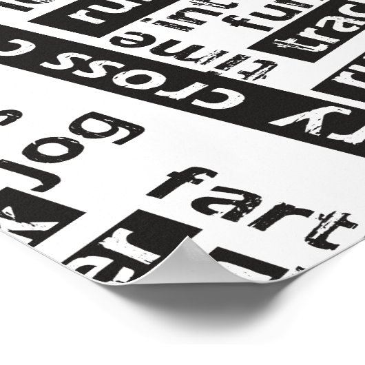 Gemengd runner-thema poster (Hoek)