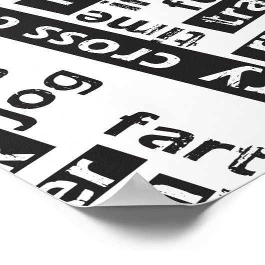 Gemengd runner-thema poster (Hoek)