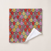 Gemengd Tulpveld Bad Handdoek (Wasdoekje)
