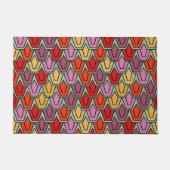 Gemengd Tulpveld Deurmat (Voorkant)