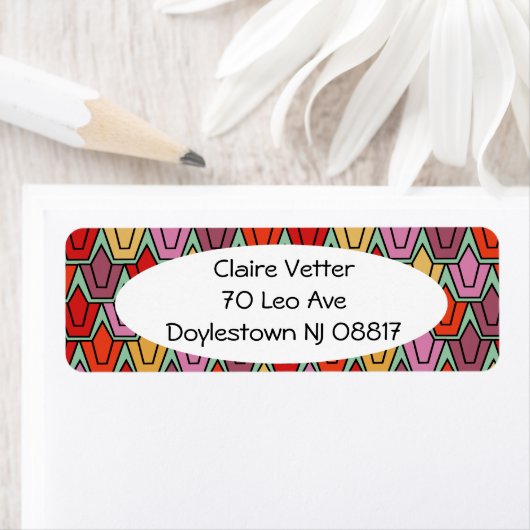 Gemengd Tulpveld Etiket (Insitu)