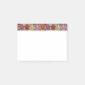 Gemengd Tulpveld Post-it® Notes (Voorkant)