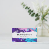 Gemengd verf | Vibrant II Visitekaartje (Staand voorkant)