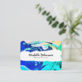 Gemengd verf | Vibrant II Visitekaartje (Staand voorkant)