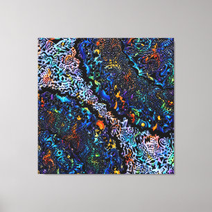 Gemengde Berichten Canvas Afdruk