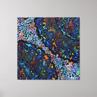 Gemengde Berichten Canvas Afdruk