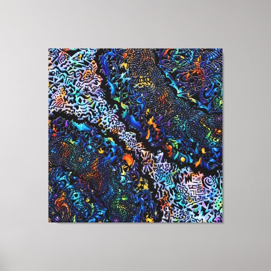 Gemengde Berichten Canvas Afdruk (Voorkant)
