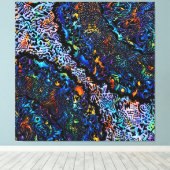 Gemengde Berichten Canvas Afdruk (Insitu (Houten vloer))