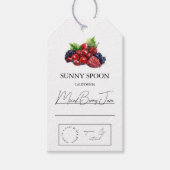Gemengde Berry Hang Label Cadeaulabel (Voorkant)