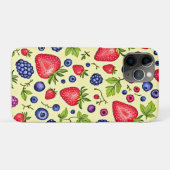 Gemengde Berry Naadloos Patroon Case-Mate iPhone Case (Achterkant (horizontaal))