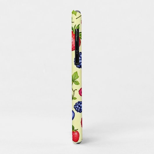 Gemengde Berry Naadloos Patroon Case-Mate iPhone Case (Achterkant/links)