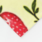 Gemengde Berry Naadloos Patroon Fleece Deken (Hoek)