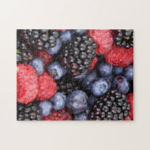 Gemengde bessen legpuzzel (Horizontaal)
