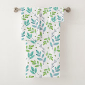 Gemengde Blauwgroen, groene Waterverf verliest pat Bad Handdoek (Insitu)