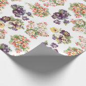   gemengde bloemen cadeaupapier (Hoek)