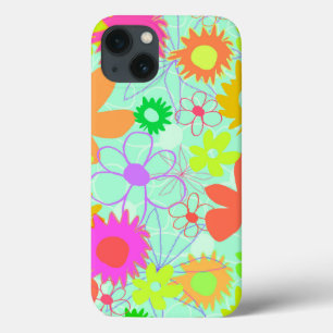 Gemengde bloemen iPhone 13 hoesje
