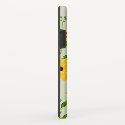 gemengde bloemen en bladeren Case-Mate iPhone case (Achterkant/rechts)