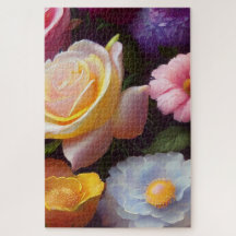 Gemengde bloemen, kleurrijk, familiefun entertainm