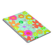 Gemengde bloemen notitieboek (Rechterzijde)