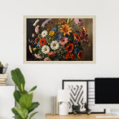 Gemengde Bloemen Poster (Thuiskantoor)