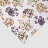   gemengde bloemen tissuepapier (Detail)