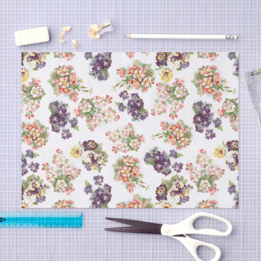 gemengde bloemen tissuepapier (Craft)