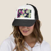 Gemengde bloemen trucker pet (In situ)