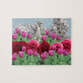 Gemengde Bloementuin Legpuzzel (Horizontaal)