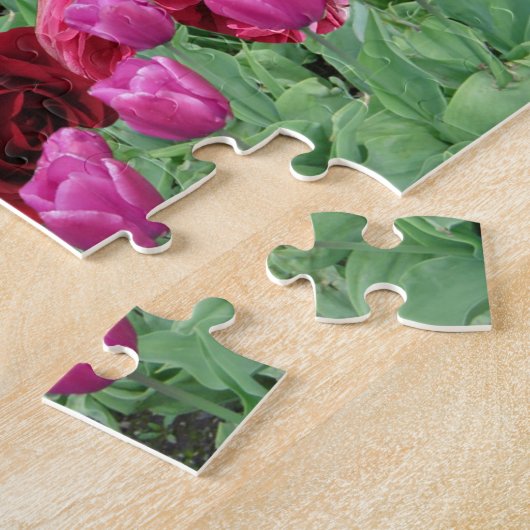 Gemengde Bloementuin Legpuzzel (Zijkant)