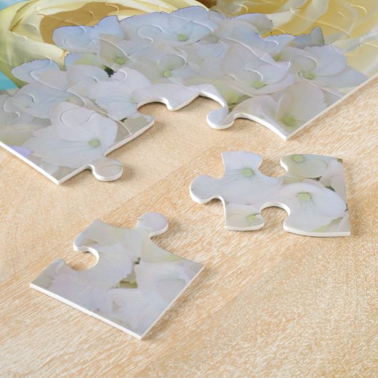 Gemengde Bloementuin Legpuzzel (Zijkant)