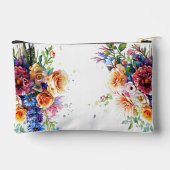 Gemengde boeketrand gepersonaliseerd etui (Achterkant)