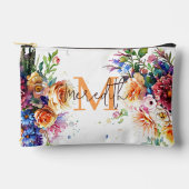 Gemengde boeketrand gepersonaliseerd etui (Voorkant)