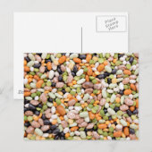 Gemengde bonen briefkaart (Voorkant / Achterkant)