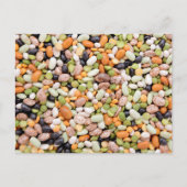 Gemengde bonen briefkaart (Voorkant)