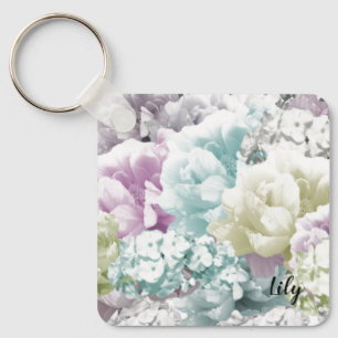Gemengde Bouquet persoonlijke Bridesmaid-Sleutelha Sleutelhanger