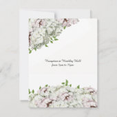 Gemengde Bouquet van de Uitnodiging van de Bericht (Achterkant)