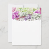 Gemengde Bouquet van Florals Reply Kaart (Achterkant)