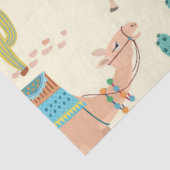 Gemengde cactus en kamelenpatroon tissuepapier (Detail)