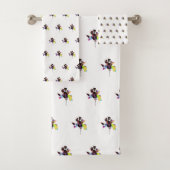 Gemengde Chevron Geo Bad Handdoek (Insitu)