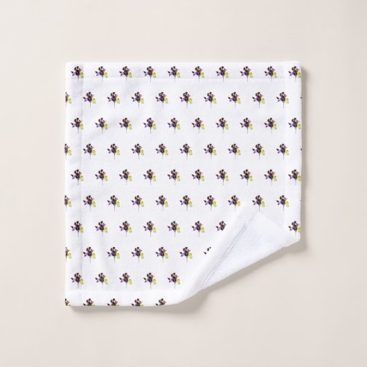 Gemengde Chevron Geo Bad Handdoek (Wasdoekje)